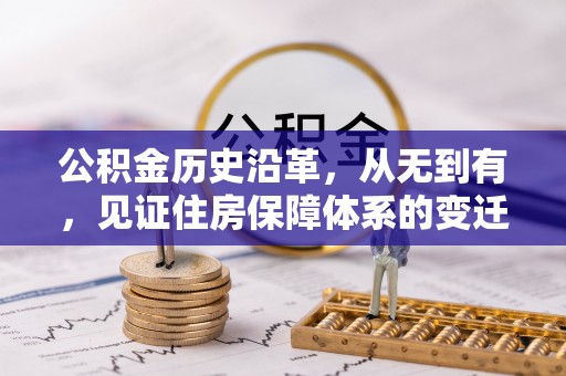 盐埕公积金历史沿革，从无到有，见证住房保障体系的变迁
