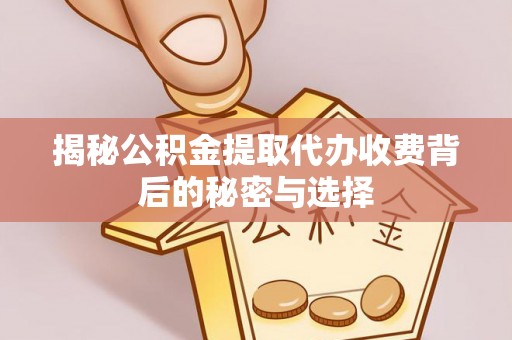 盐埕揭秘公积金提取代办收费背后的秘密与选择