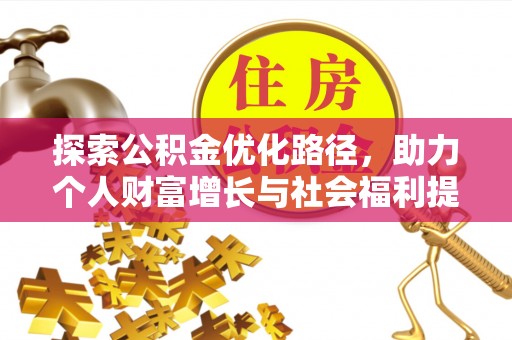 盐埕探索公积金优化路径，助力个人财富增长与社会福利提升