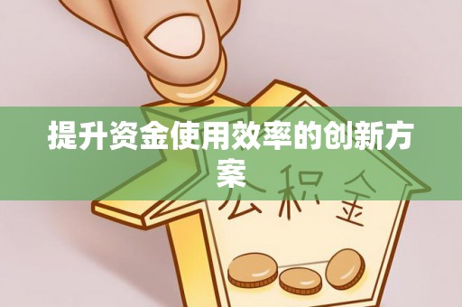 盐埕提升资金使用效率的创新方案