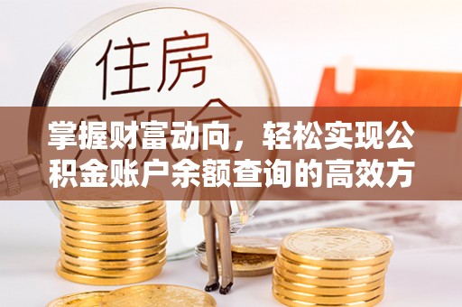 盐埕掌握财富动向，轻松实现公积金账户余额查询的高效方式
