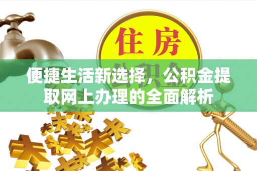 盐埕便捷生活新选择，公积金提取网上办理的全面解析