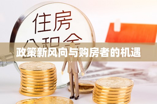 盐埕政策新风向与购房者的机遇