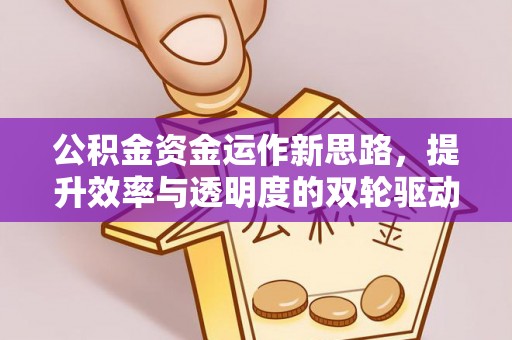 盐埕公积金资金运作新思路，提升效率与透明度的双轮驱动