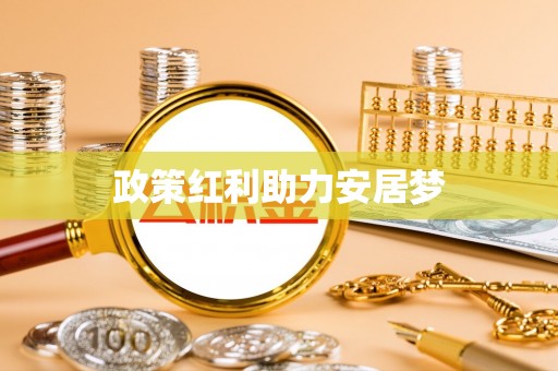 盐埕政策红利助力安居梦
