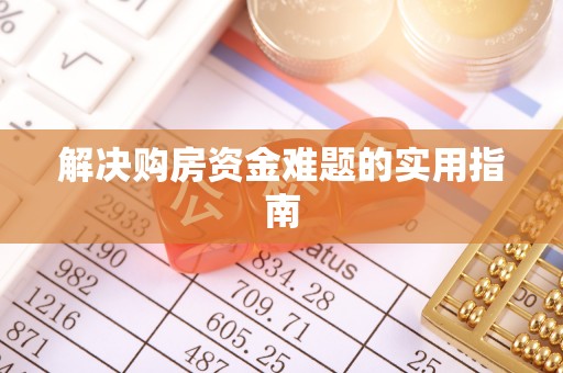 盐埕解决购房资金难题的实用指南