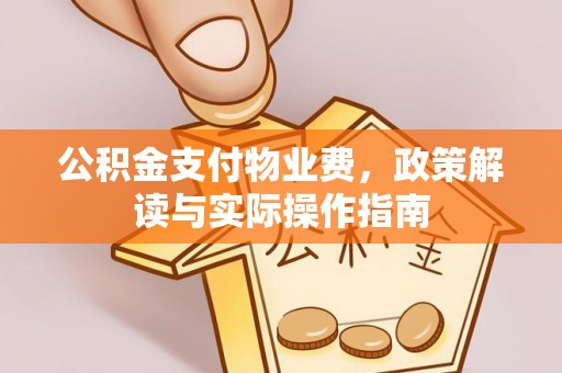盐埕公积金支付物业费，政策解读与实际操作指南