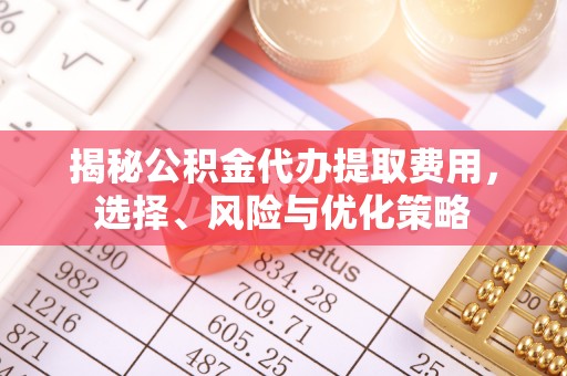 盐埕揭秘公积金代办提取费用，选择、风险与优化策略