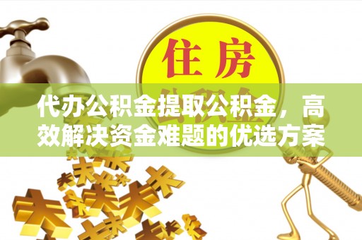 盐埕代办公积金提取公积金，高效解决资金难题的优选方案
