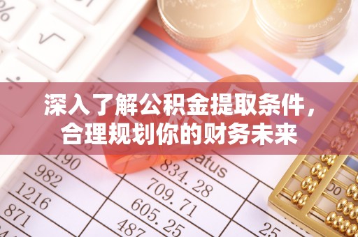 盐埕深入了解公积金提取条件，合理规划你的财务未来
