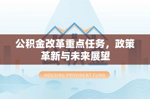 盐埕公积金改革重点任务，政策革新与未来展望