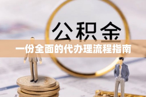 盐埕一份全面的代办理流程指南