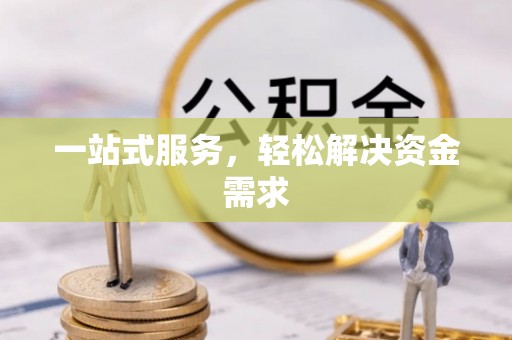 盐埕一站式服务，轻松解决资金需求